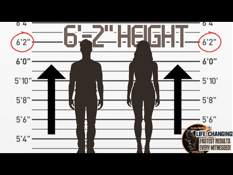 6'-2" Height Proportional + Ligaments Strengthener (This Changes Everything!!)