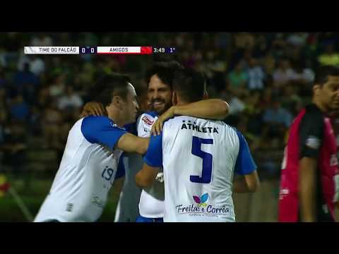 Time do Falcão 8 x 5 Amigos do Falcão | Amistoso de Fim de Ano 2017 | Gols