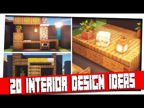 FullySpaced - Minecraft - 20  Interior Decoration Ideas and Designs! [Inspiration & Tips]