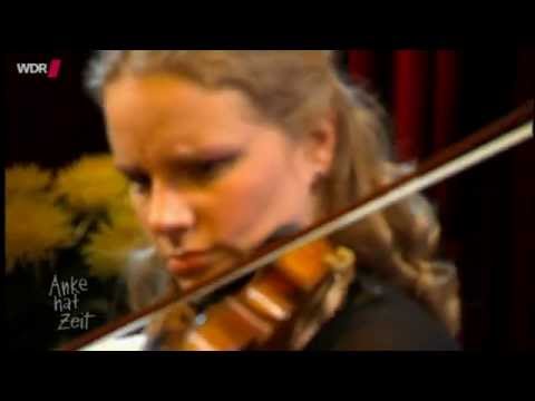 Musikerin Julia Fischer bei »Anke hat Zeit« in Köln