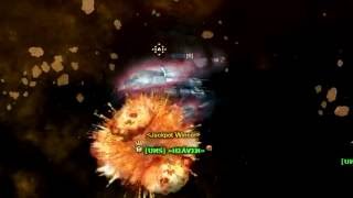 DarkOrbit - 1vs1 with HEAVEN [Friendly Fire]
