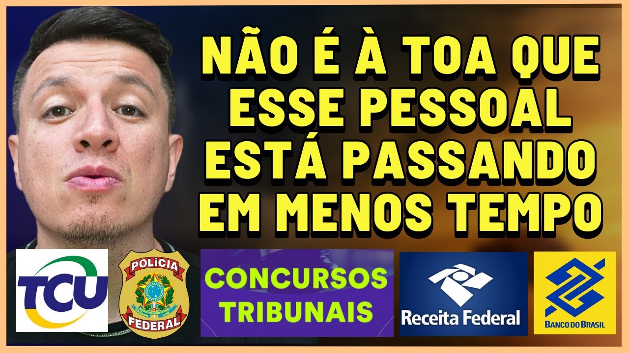 Muitos Concurseiros Estão Passando Mais Rápido Nos Concursos Públicos Por Essa Simples Razão