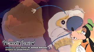 Cover art for Goofy and Donald Duck sing "Simple and Clean"