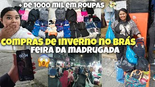 GASTEI 1200💲EM ROUPAS NO BRÁS/ FEIRINHA Da MADRUGADA!