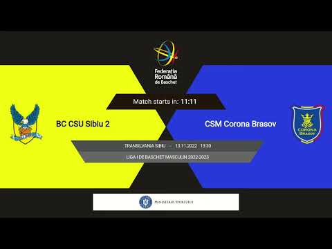 L1BM 2022-2023: BC CSU Sibiu 2 - CSM Corona Brașov
