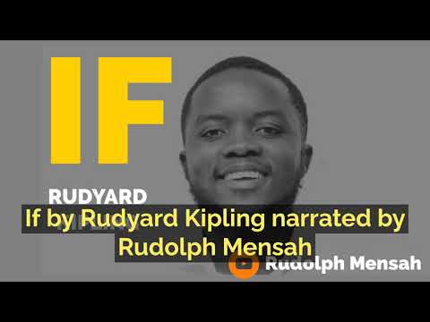 If by Rudyard Kiping [Narrated by Rudolph Mensah] - YouTube
