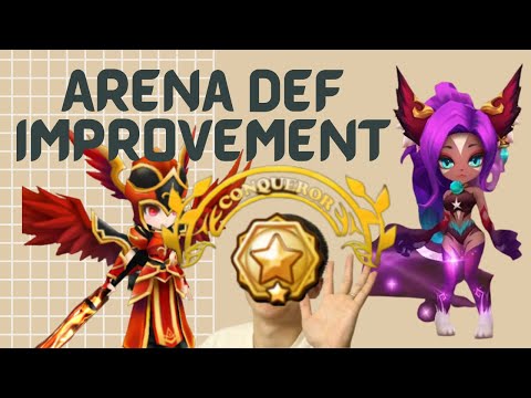 Last Series For This Account! ARENA DEFENSE IMPROVEMENT - SUMMONERS WAR