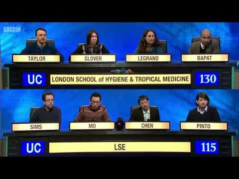 University Challenge S44E06 London School of Hygiene & Tropical Medicine vs LSE
