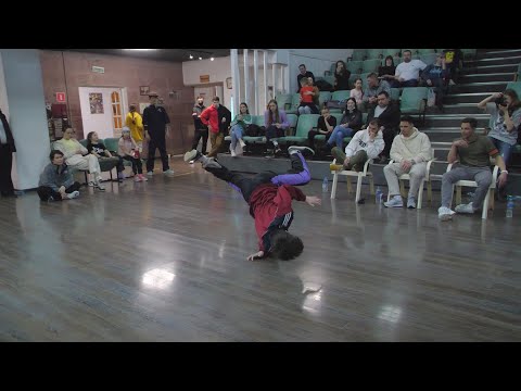 profi 1x1 bboy Dsmoll vs Bassoto - "ALL OPTION" break dance battle