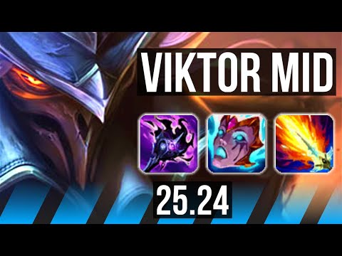 VIKTOR vs YASUO (MID) | 54K damage, 5k gold comeback | EUW Master | 25.24