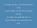 Papa Roach - Take me Lyrics 