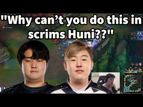 TSM Tactical Roasts Huni After He Makes A Crazy Play In Champions Queue!!
