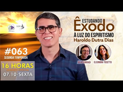 #portalSER | 063 | Studying Exodus with Haroldo Dutra Dias in the light of Spiritism