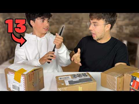 Ich öffne Fanpost mit meinem 13 jährigen Bruder…