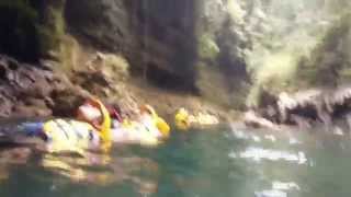 preview picture of video 'Green canyon pangandaran 2014'