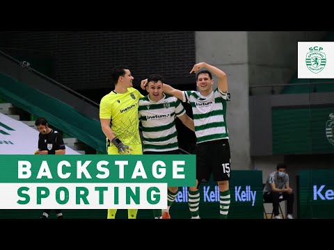 BACKSTAGE SPORTING FUTSAL | Estamos na final-eight da Liga dos Campeões!