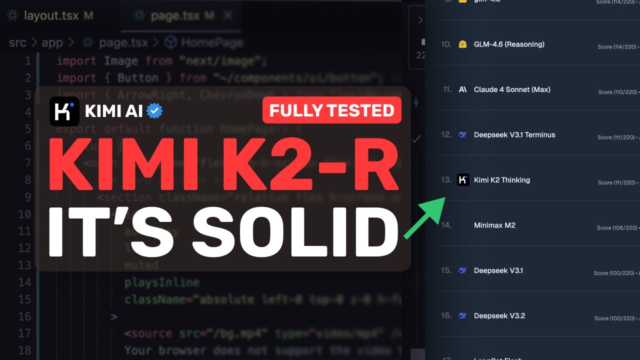 Kimi K2 Reasoning (Fully Tested): IS IT REALLY THE BEST Open Model?