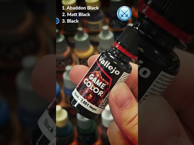 Vídeo relacionado con Citadel Games Workshop Paint - Warhammer - Base Abaddon Black - 21-25