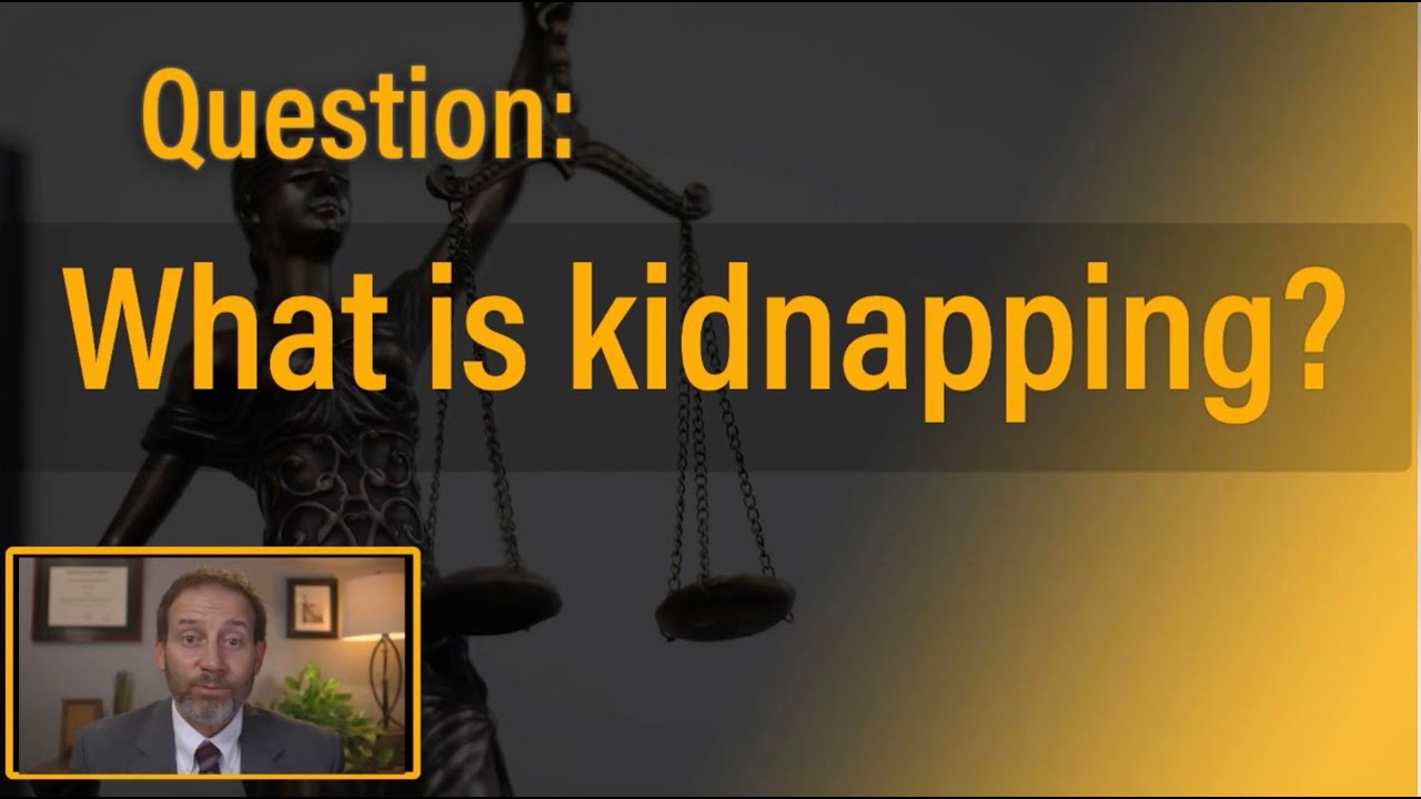 What is kidnapping? - Solomon Criminal Defense - Aurora, CO