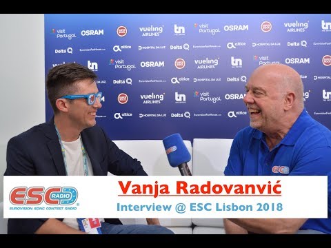 Vanja Radovanović (Montenegro) interview @ Eurovision 2018 Lisbon | ESC Radio