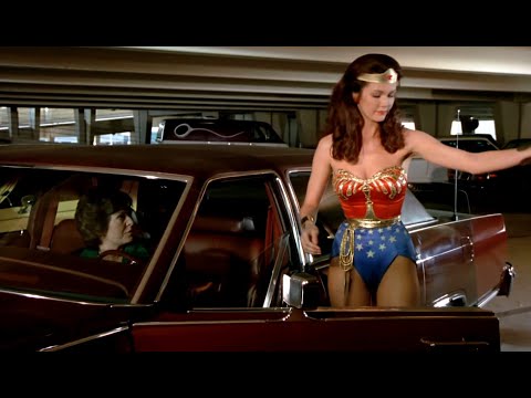 Wonder Woman Traps Bad Guys in a Dryer, Car, & Elevator 1080P BD