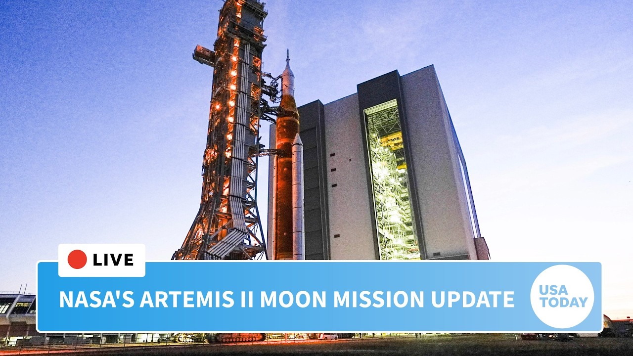 Live: NASA updates Artemis II launch ahead of moon mission in press conference