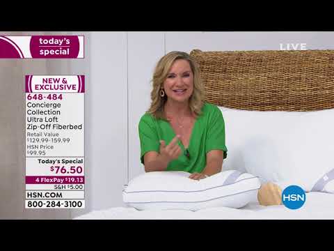 Concierge Collection Ultra Loft ZipOff Fiberbed