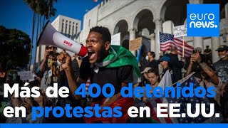 Los detenidos en Los Ángeles ascienden a 400 mientras las protestas se extienden por todo el país