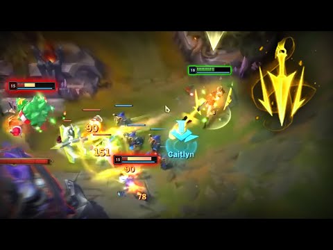 HuanFeng : His CAITLYN Kiting is so Good - Engsub