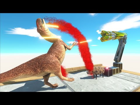 10 Machine Gun Shot Trap - Animal Revolt Battle Simulator