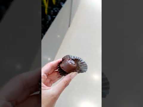 Walking With A Piece Of Chocolate Candy!