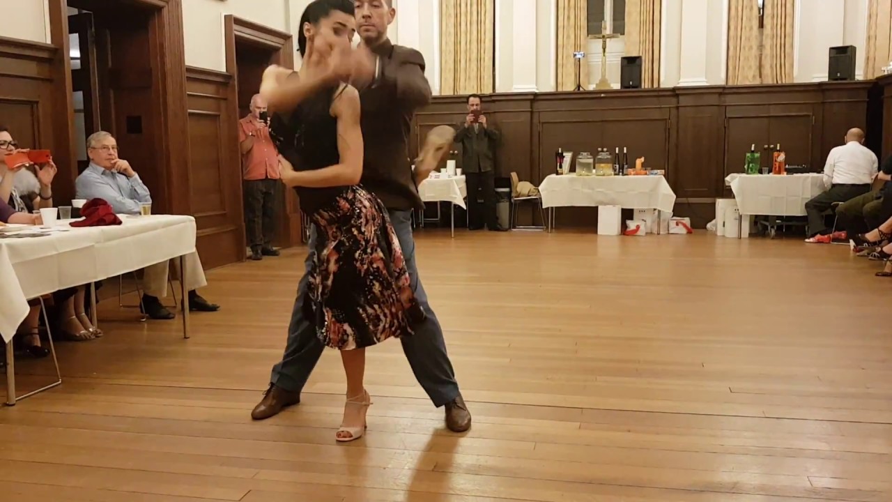 Michael Nadtochi & Paula Duarte - London Mayfair Milonga 3/4 (Pugliese - Flor de Tango)