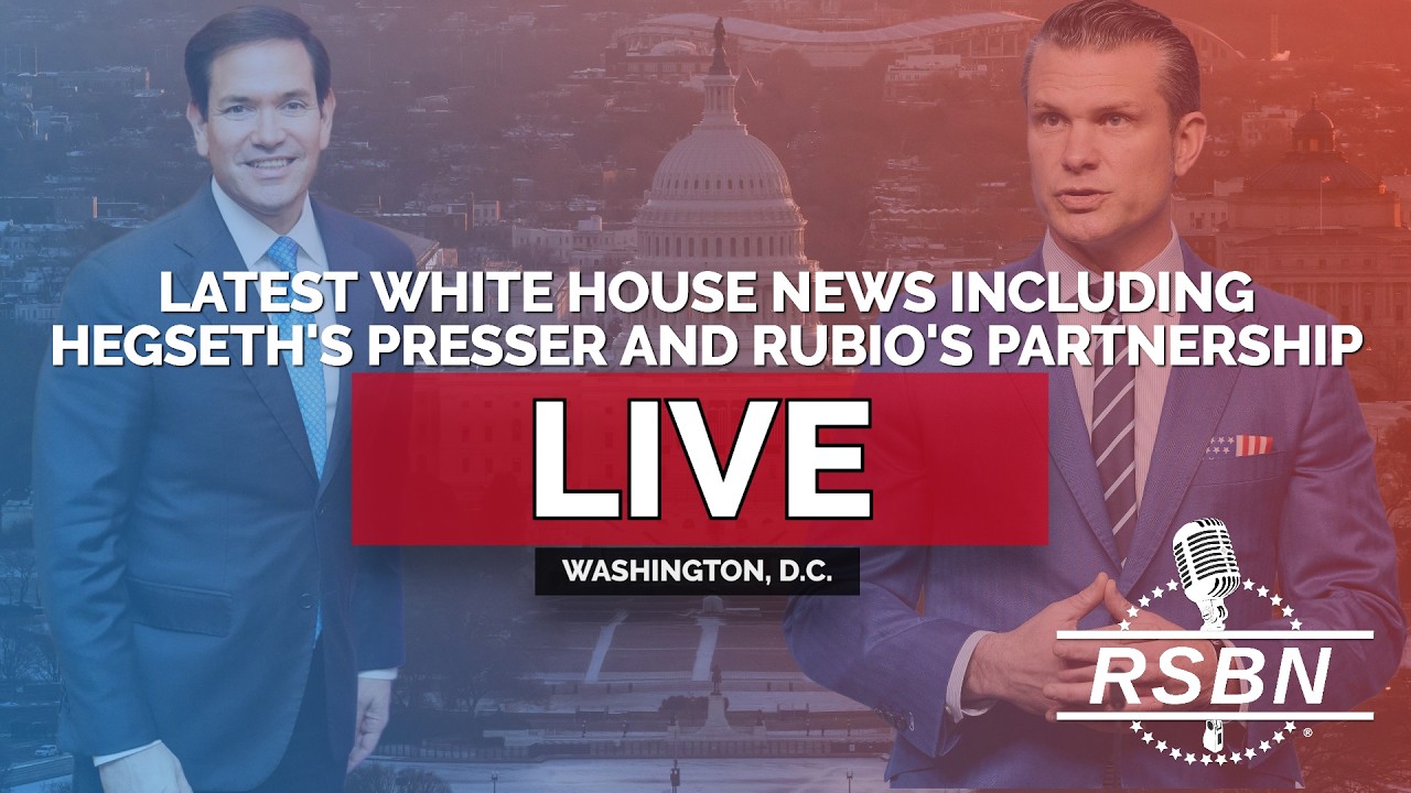 LIVE: Trump News, Hegseth’s Fiery Briefing, and Rubio’s New Partnership - 4/24/26