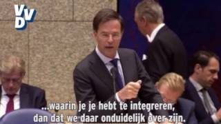 Mark Rutte vs Jesse Klaver over 'Pleur op'