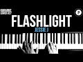 Jessie J - Flashlight Karaoke SLOWER Acoustic Piano Instrumental Cover Lyrics LOWER KEY