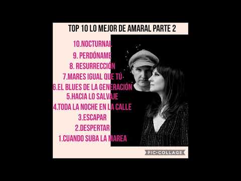 top 10 lo mejor de Amaral parte 2