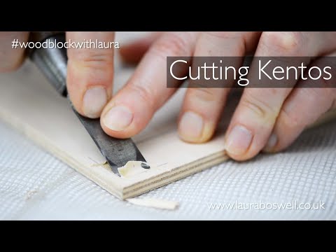 Japanese Woodblock With Laura Episode 8 - Cutting Kentos