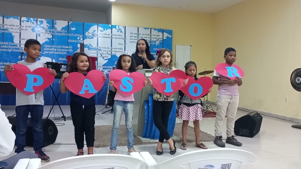 Apresentação dia do Pastor.