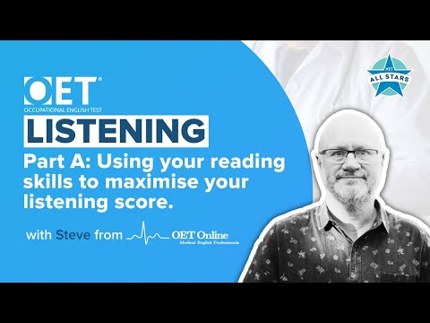 Prep Hour with Steve | Listening Part A: Using your reading skills to maximise your score