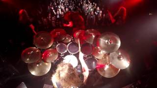 Demilich - When the Sun Drank the Weight of Water - Live drumcam