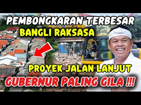LUAR BIASA BAPAKAING ‼️KDM LANJUTKAN PROYEK JALAN BARU, PEMBONGKARAN BANGLI TERBESAR DI BEKASI #kdm