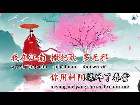 [KARAOKE] Hồng mã 红马 - Hứa Lam Tâm | KTV伴奏红马 (女版) 一颗狼星, 许篮心 | Nhạc Hoa Douyin Tiktok