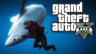 GTA 5 - THE SHARK WHISPERER! (GTA V Shark Hunting)