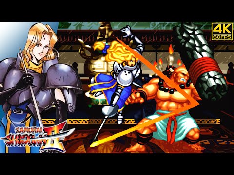 Samurai Shodown II - Charlotte (Arcade / 1994) 4K 60FPS