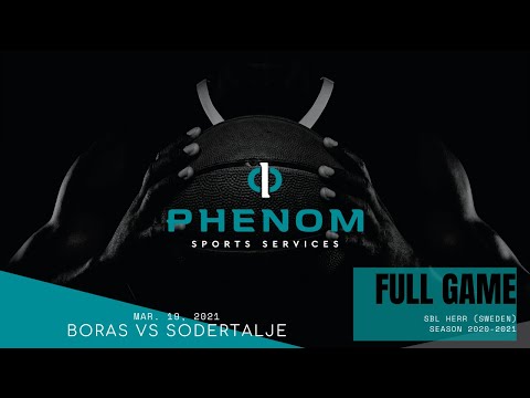 Boras vs Sodertalje Mar. 19, 2021 || Full Game SBL Herr (Swedish Basket League 2020-2021)