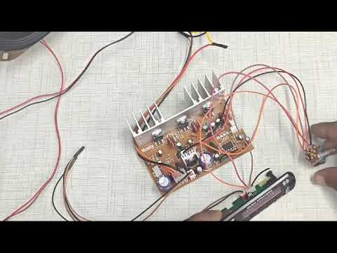 ERHIndia Home Theater Kit Board Amplifier Circuit with Bass Boost and  Treble Support TDA2030 Based with Connecting Wires and Volume, Bass, Treble 