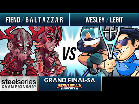 Fiend & B A L T A Z Z A R vs Wesley & Legit - Grand Final - Steelseries Championship 2020 - 2v2 SA