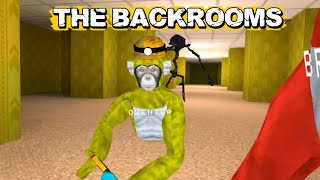 THE BACKROOMS IN BIG SCARY!!! (CREEPY)