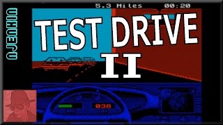 Test Drive II - The Duel - on the ZX Spectrum 48K !!  with Commentary