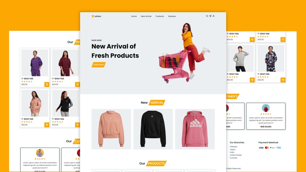 Creating a Responsive E-Commerce Website with HTML, CSS, and JavaScript ...